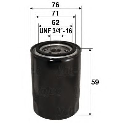 586065 VALEO Lubrication Oil Filter