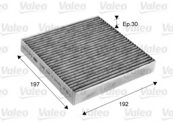 715681 VALEO Heating / Ventilation Filter, interior air