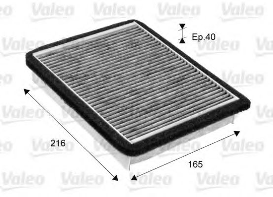 715682 VALEO Heating / Ventilation Filter, interior air