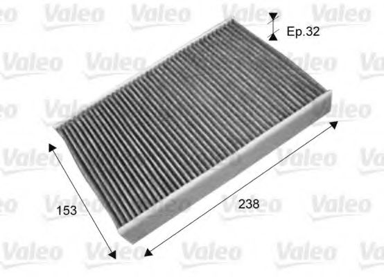 715722 VALEO Filter, interior air