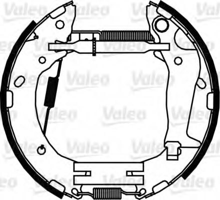 554886 VALEO Brake System Cable, parking brake
