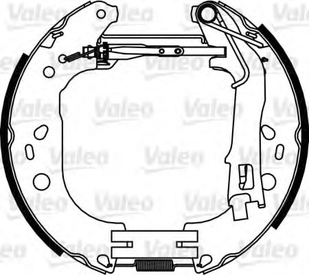 554890 VALEO Brake System Cable, parking brake