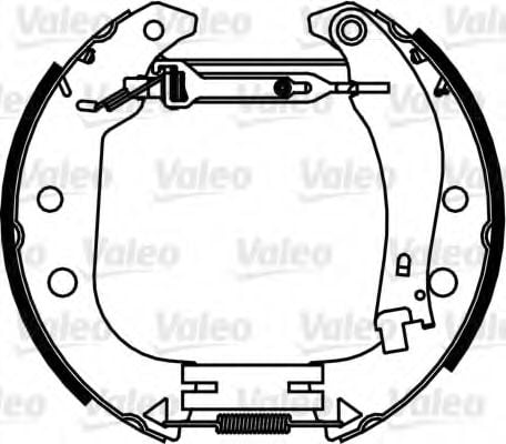 554891 VALEO Cable, parking brake