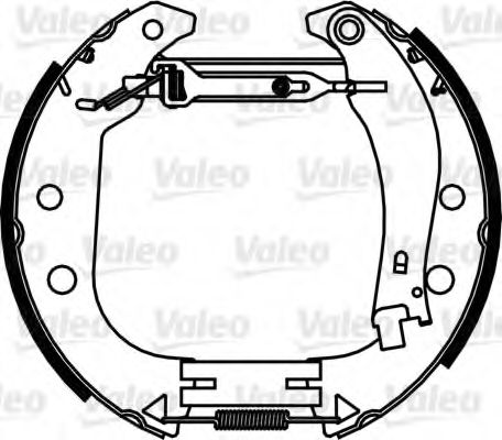 554892 VALEO Cable, parking brake