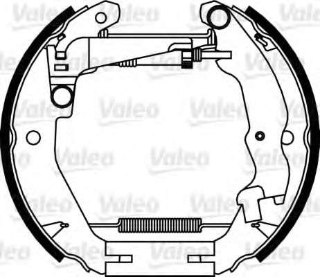 554899 VALEO Brake System Cable, parking brake