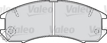 551742 VALEO Brake Pad Set, disc brake