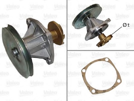 506386 VALEO Cooling System Water Pump