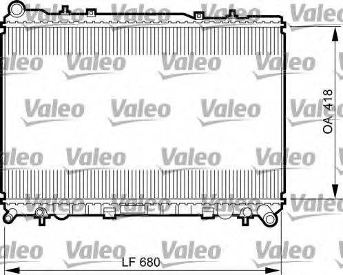 735521 VALEO Radiator, engine cooling