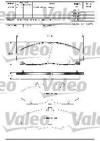 601314 VALEO Brake Pad Set, disc brake