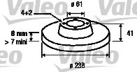 186228 VALEO Brake System Brake Disc