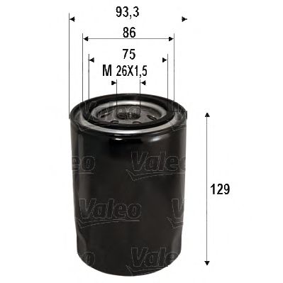 586076 VALEO Oil Filter