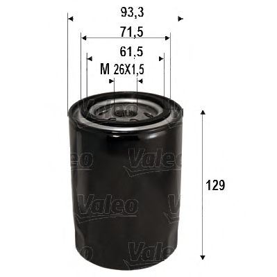 586095 VALEO Lubrication Oil Filter