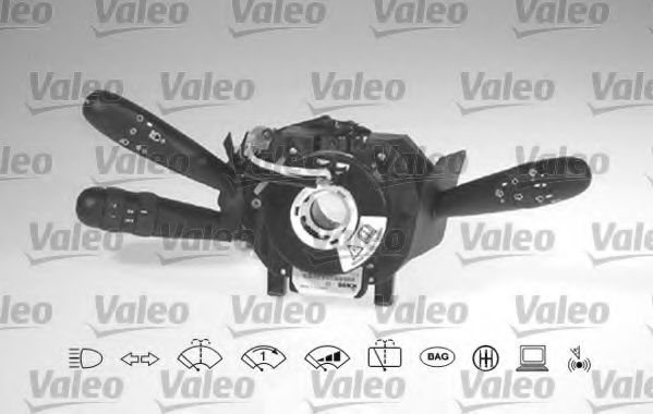251527 VALEO Контрольные приборы Выключатель на колонке рулевого управления
