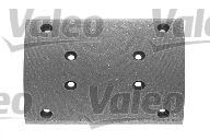 219187 VALEO Brake Lining Kit, drum brake