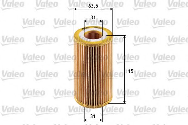 586505 VALEO Lubrication Oil Filter
