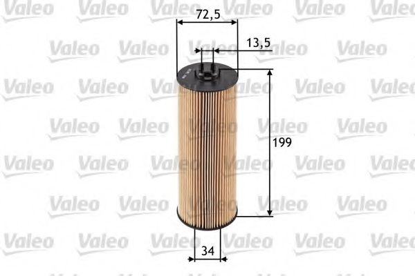 586520 VALEO Oil Filter
