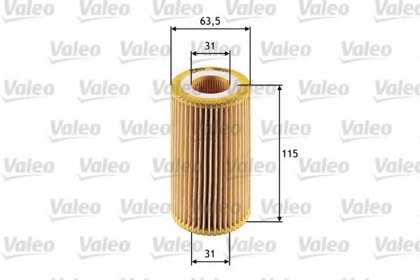 586524 VALEO Lubrication Oil Filter