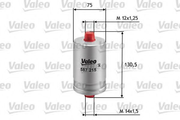 587215 VALEO Fuel filter