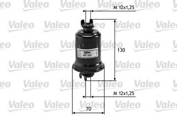 587222 VALEO Fuel Supply System Fuel filter