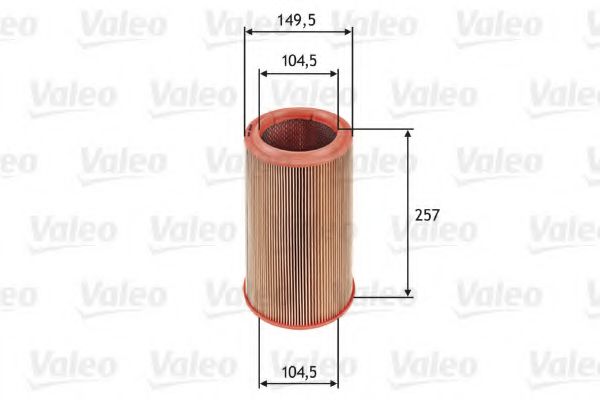 585639 VALEO Air Supply Air Filter