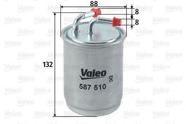 587510 VALEO Fuel filter