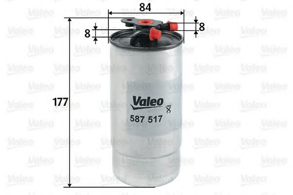 587517 VALEO Fuel filter