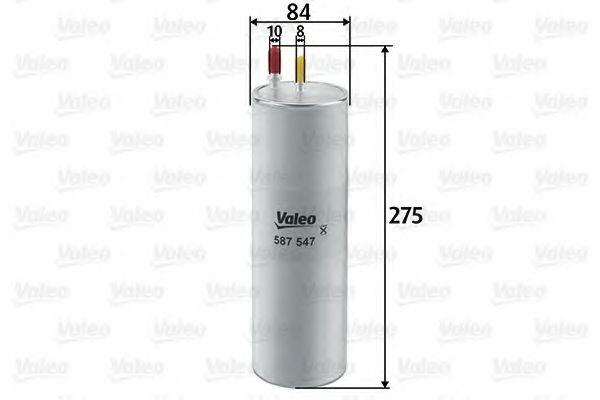 587547 VALEO Fuel filter