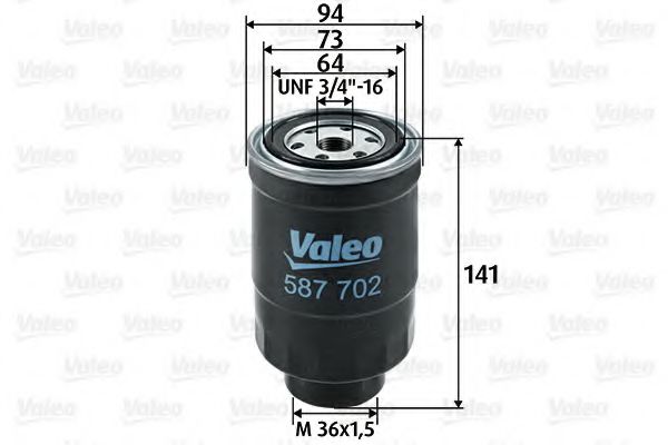 587702 VALEO Fuel filter