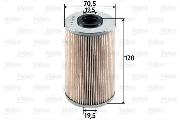 587913 VALEO Fuel filter