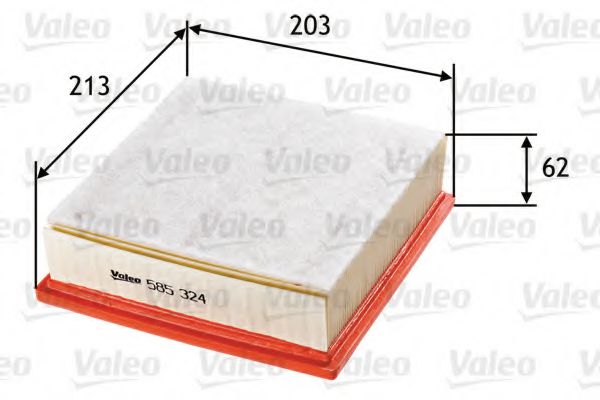 585324 VALEO Air Filter