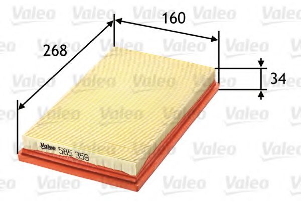 585359 VALEO Air Filter