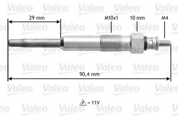 345101 VALEO Main Bearings, crankshaft