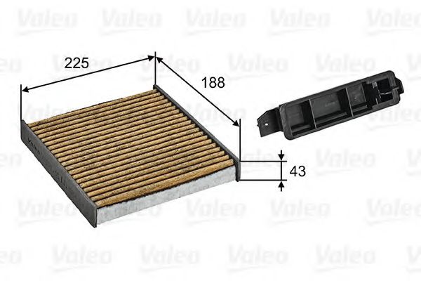 701030 VALEO Clutch Cable