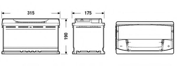 _TA900 TUDOR Starterbatterie; Starterbatterie