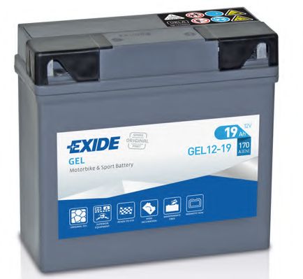 GEL12-19 TUDOR Starter System Starter Battery