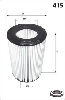 EL3923 MECAFILTER Air Supply Air Filter