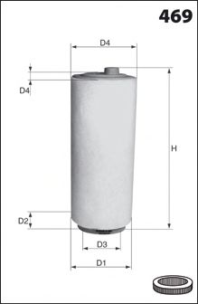 EL3816 MECAFILTER Air Supply Air Filter