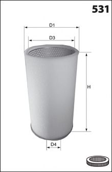 FA1456 MECAFILTER Air Supply Air Filter