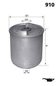 EHC8400 MECAFILTER Lubrication Oil Filter