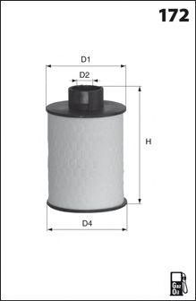 ELG5322 MECAFILTER Fuel filter