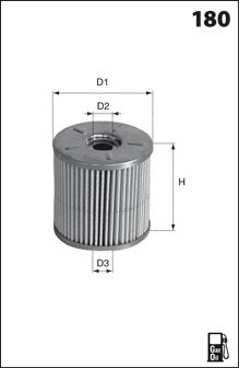 ELG5285 MECAFILTER Fuel filter