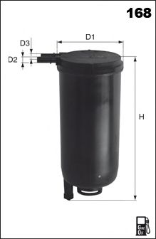 ELG5375 MECAFILTER Fuel filter