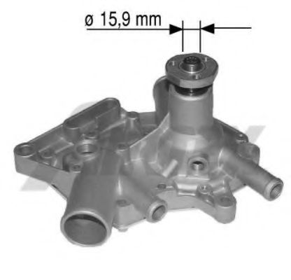 1095-A Cooling System Water Pump