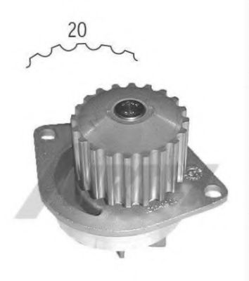 1419 Cooling System Water Pump