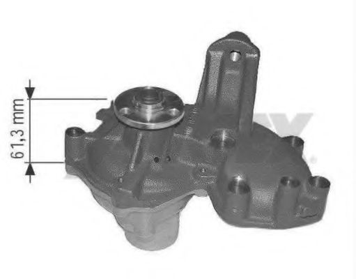 1663 Cooling System Water Pump