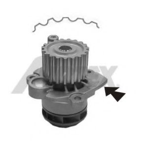 1670 Cooling System Water Pump