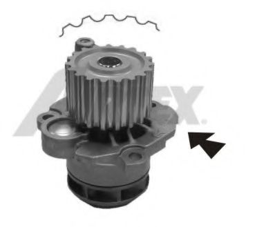 1776 AIRTEX Cooling System Water Pump