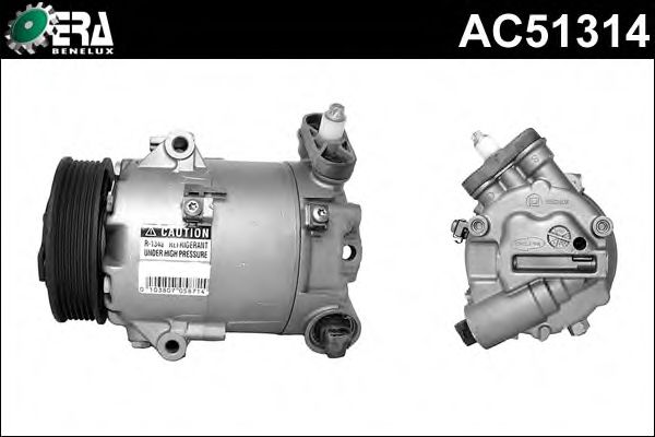 AC51314 ERA+BENELUX Kompressor, Klimaanlage