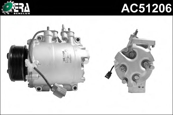 AC51206 ERA+BENELUX Compressor, air conditioning