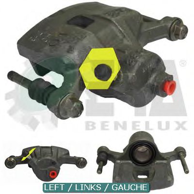 BC52558 ERA+BENELUX Brake System Brake Caliper
